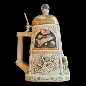 Anheuser-Busch Celebrating The Millennium Lidded Stein By Ceramarte - #01278